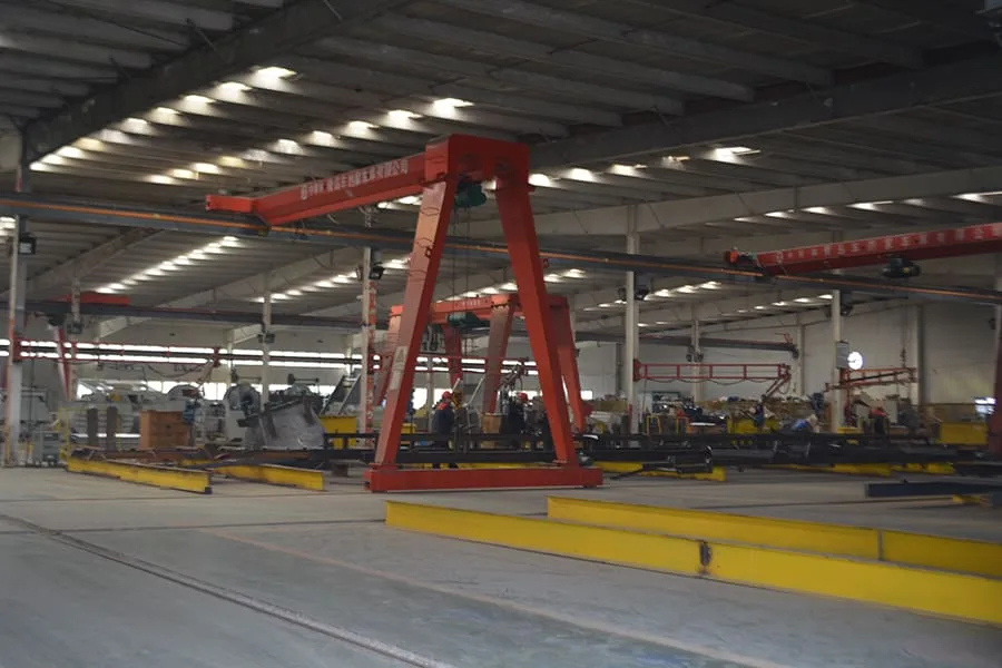 Concrete batching plant production workshop 2